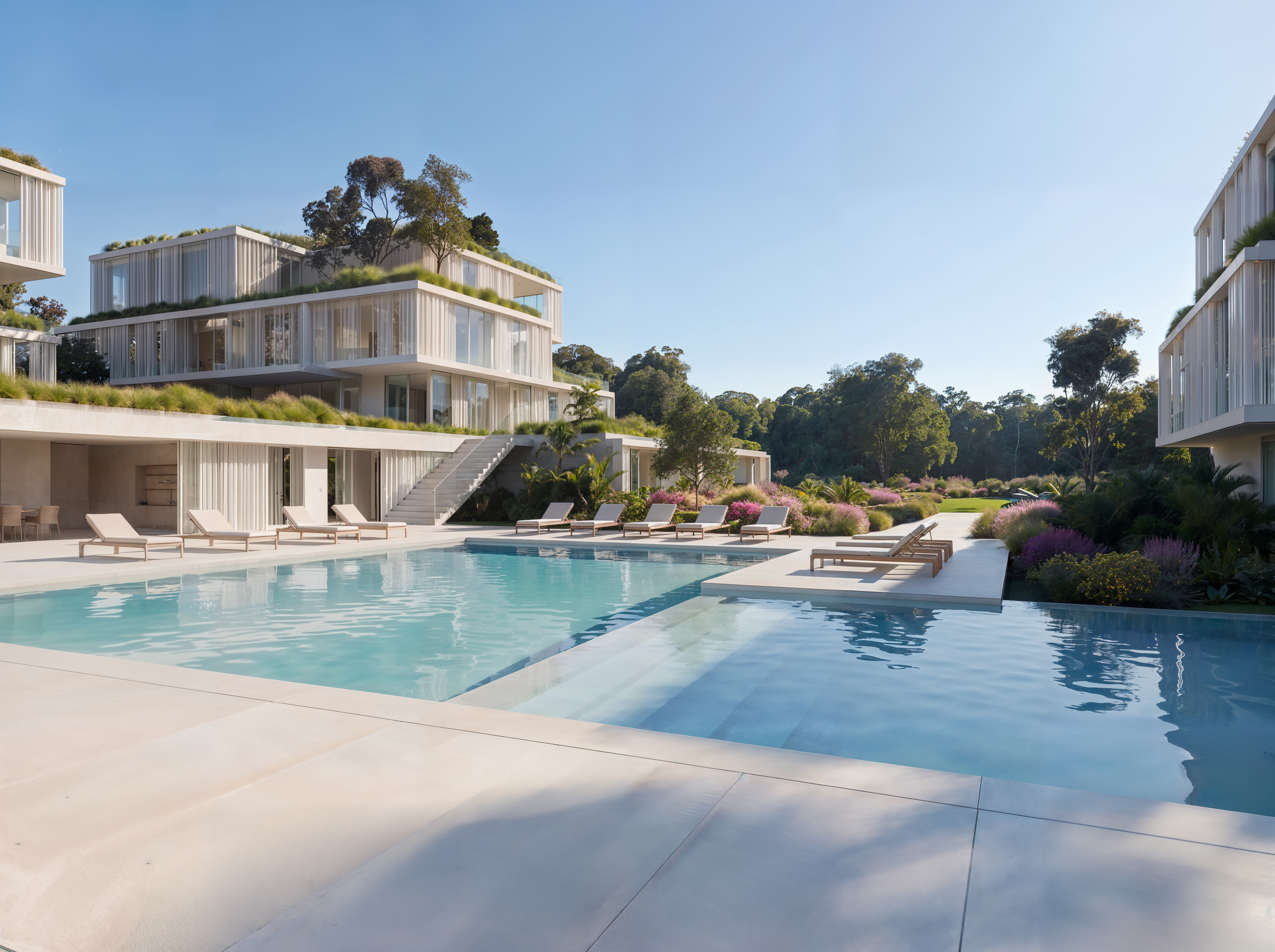 Layered Ground – Residential Landscape in Lucerne, Switzerland image 5